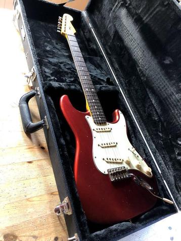 MJT/Allparts/Fender Partscaster Candy Apple Red, Enlèvement, Utilisé, Solid body, Autres marques