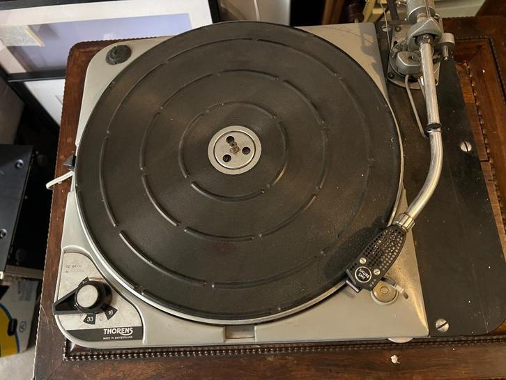 Thorens td 124 om te controleren, Audio, Tv en Foto, Platenspelers, Gebruikt, Platenspeler, Thorens, Ophalen of Verzenden