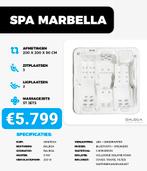 Spa Marbella – 4 pers jacuzzi – 200x200x90cm – 57 jets!, Tuin en Terras, Ophalen of Verzenden, Nieuw, Filter