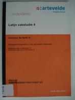 18. artevelde hogeschool Latijn vakstudie 4 De Herdt, Boeken, Studieboeken en Cursussen, Katja De Herdt, Verzenden, Zo goed als nieuw