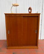 Meuble vintage a porte coulissante, Maison & Meubles, Enlèvement, Utilisé