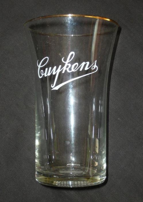 BROUWERIJ CUYKENS, LIER BIERGLAS, Verzamelen, Biermerken, Gebruikt, Glas of Glazen, Overige merken, Ophalen of Verzenden