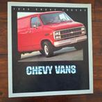 1984  CHEVY  TRUCKS   CHEVY VANS, Boeken, Auto's | Folders en Tijdschriften, Ophalen of Verzenden, Nieuw, Chevrolet