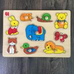 Houten legpuzzel met dieren van Jumbo - baby speelgoed, Ophalen of Verzenden