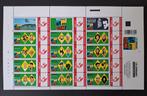 Duostamp postzegels 60 jaar Lombard (2004, BD, Kuifje), Postzegels en Munten, Orginele gom, Niet gestempeld, Ophalen of Verzenden