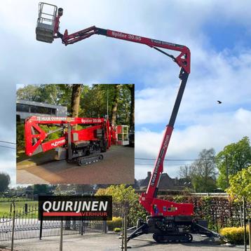spinhoogwerker,hoogtewerker 20 M te huur beschikbaar voor biedingen