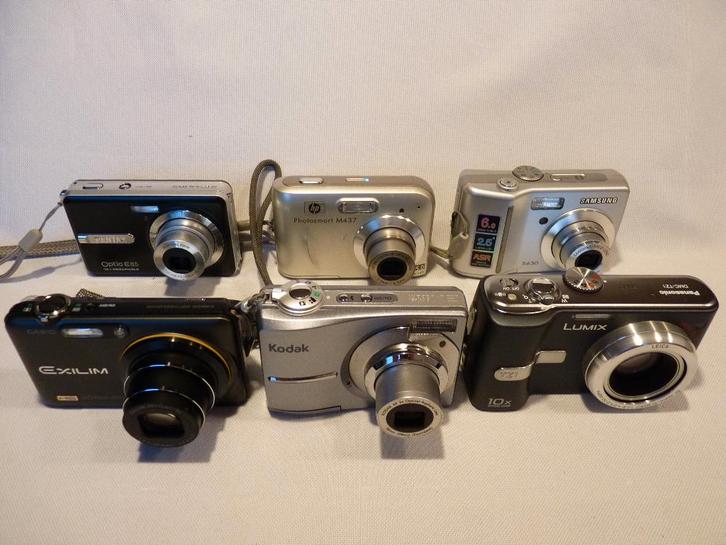6x numériques : Pentax, HP, Samsung, Casio, Kodak, Panasonic, TV, Hi-fi & Vidéo, Appareils photo numériques, Comme neuf, Compact