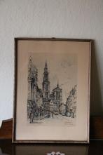 Schilderijen aquarellen Jan Korthals, Ophalen