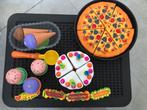 Speelset ijs, pizza en taart., Kinderen en Baby's, Ophalen of Verzenden, Gebruikt