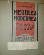 Meubles modernes en bois massif - J. Arnoult, Antiquités & Art, J. Arnoult, Enlèvement ou Envoi