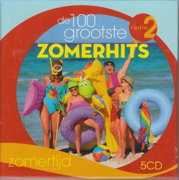 Zomertijd: de 100 grootste zomerhits op 5 CD's beschikbaar voor biedingen