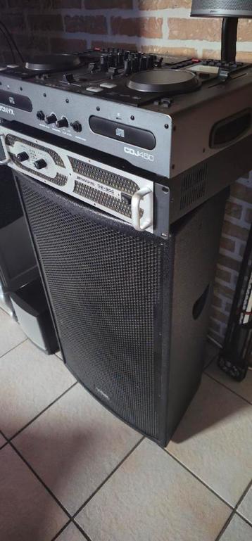Jb systems vibe 15 + ampli + table de mixage, Musique & Instruments, Enlèvement, Comme neuf