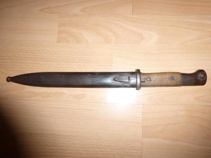 Baionnette Mauser allemande 44pyy au même N, Collections, Objets militaires | Seconde Guerre mondiale, Armée de terre, Envoi