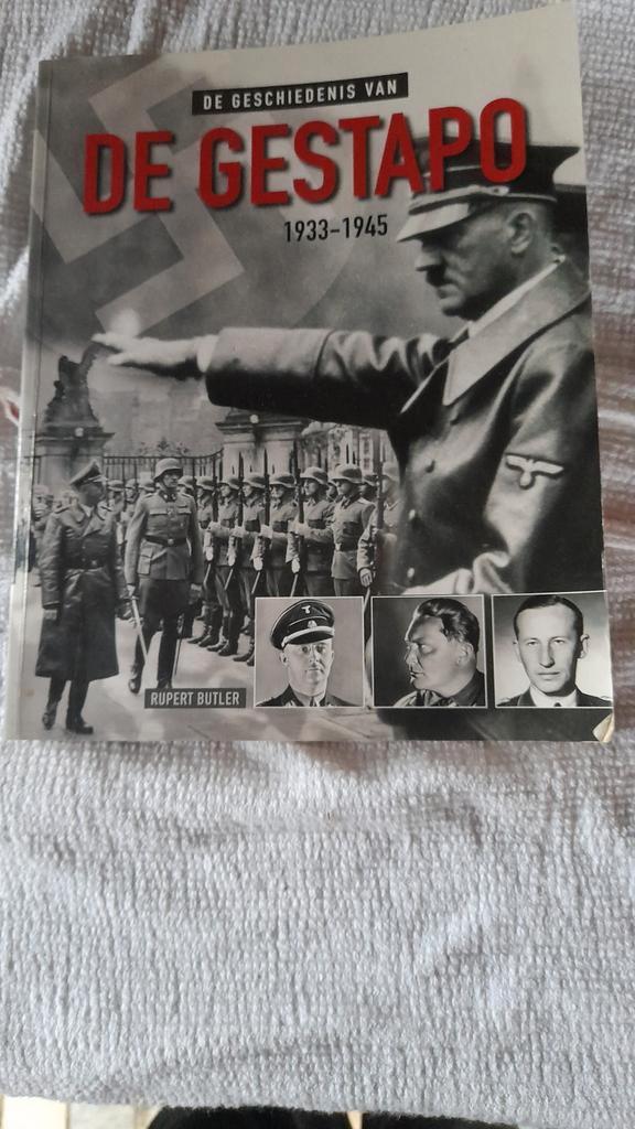 Boek De Gestapo 1933 - 1945, Livres, Guerre & Militaire, Enlèvement ou Envoi