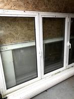 raam aluminium wit, Doe-het-zelf en Bouw, Glas en Ramen, Dubbelglas, Gebruikt, 160 cm of meer, 120 tot 160 cm