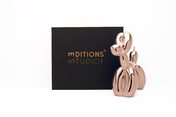 Jeff Koons (After) - Balloon Dog XXL Rosé Gold, Antiek en Kunst, Kunst | Designobjecten, Ophalen of Verzenden
