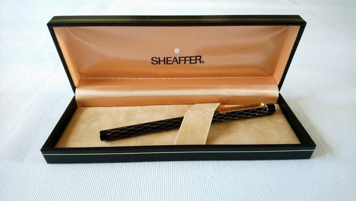 Sheaffer Targa Tulle 14K/585 M-nib, Verzamelen, Pennenverzamelingen, Nieuw, Vulpen, Sheaffer, Met doosje, Ophalen of Verzenden