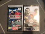 Lot de deux jeux de football PSP (Fifa et PES), Consoles de jeu & Jeux vidéo, Enlèvement ou Envoi