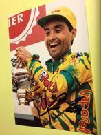 wielerkaart 1995  team polti lbl  mauro gianetti signe, Verzenden, Zo goed als nieuw