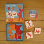 puzzel tangram Djeco, Ophalen of Verzenden, Minder dan 10 stukjes, Zo goed als nieuw, 4 tot 6 jaar