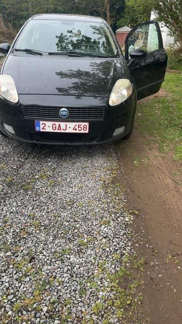 FIAT GRANDE PUNTO 1.4 essence, Auto's, Fiat, Keyless entry, Zwart, Grande Punto, Zwart