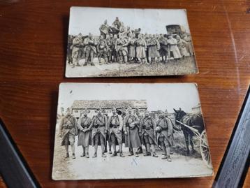 2 photos 120e regiments, France 1WW  beschikbaar voor biedingen