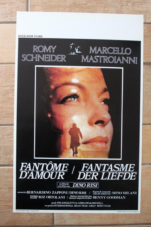 filmaffiche Romy Schneider Fantome d'amour filmposter, Verzamelen, Posters, Zo goed als nieuw, Film en Tv, A1 t/m A3, Rechthoekig Staand