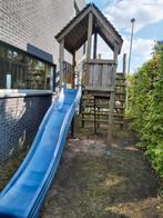 Speelhuis met extra klimgedeelte, Ophalen, Gebruikt, Hout