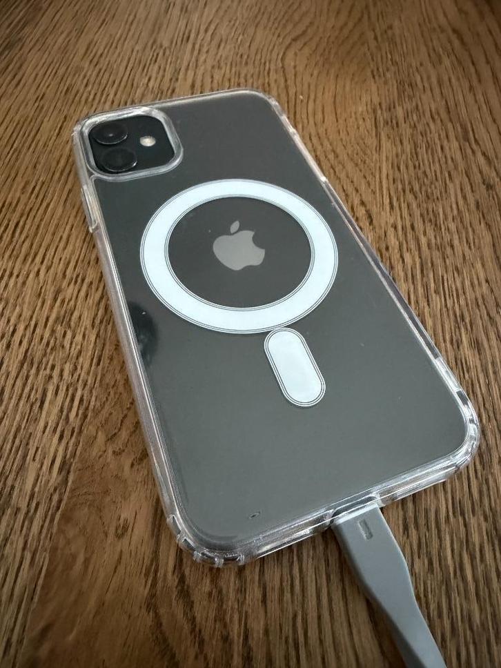 iPhone 11, 64 GB, zwart, Telecommunicatie, Mobiele telefoons | Apple iPhone, Gebruikt, 64 GB, Zonder abonnement, Zonder simlock