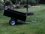 Kiepwagen/aanhangwagen Voor Zitmaaiers/quad, Ophalen, Zo goed als nieuw