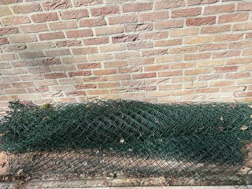 Rol tennisdraad 2 m hoog, groen, een 12 a15 meter lang, Tuin en Terras, Gaas en Draad, Gebruikt, Draad, 10 tot 20 meter, Ophalen