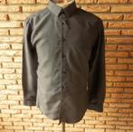 (52)- chemise homme t.M grise - TQF -, Kleding | Heren, Overhemden, Zo goed als nieuw, Grijs, TQF, Halswijdte 39/40 (M)