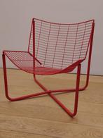 Vintage fauteuil, Gebruikt, Ophalen of Verzenden, Metaal