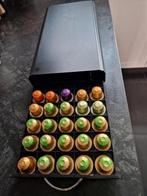 Opberger koffiecapsules met koffiecapsules, Elektronische apparatuur, Ophalen, Zo goed als nieuw