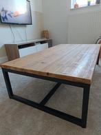 Salontafel industrieel, Huis en Inrichting, Tafels | Salontafels, Ophalen, Zo goed als nieuw