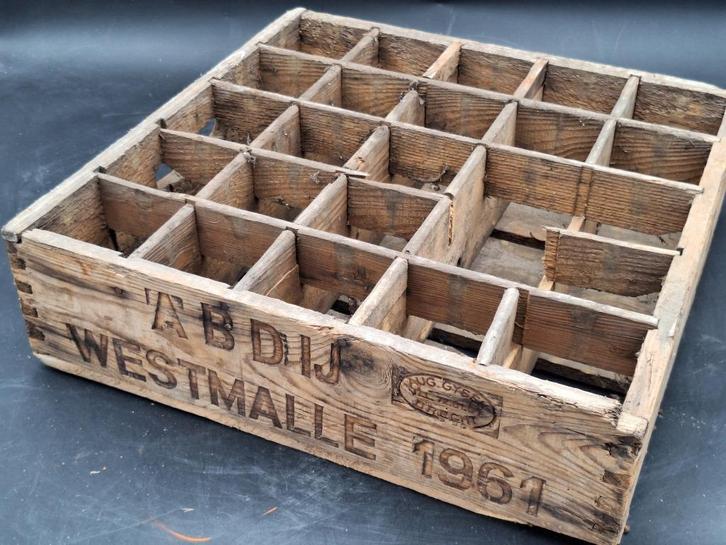 oude bierbak Abdij Westmalle, 1961, Antiek en Kunst, Curiosa en Brocante, Ophalen of Verzenden