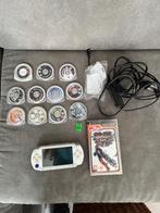 PSP 1001 originale avec 12 jeux, un nouvel écran LCD, Enlèvement ou Envoi, Reconditionné, Blanc, PSP
