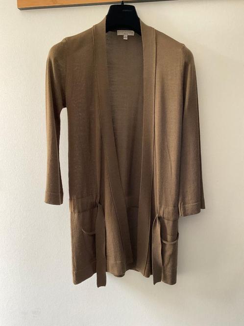 cardigan Essentiel Antwerp, medium, Kleding | Dames, Truien en Vesten, Zo goed als nieuw, Maat 38/40 (M), Bruin, Verzenden