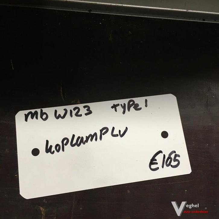 Mercedes W123 Type 1 Koplamp Linksvoor, Auto-onderdelen, Verlichting, Gebruikt, Ophalen of Verzenden