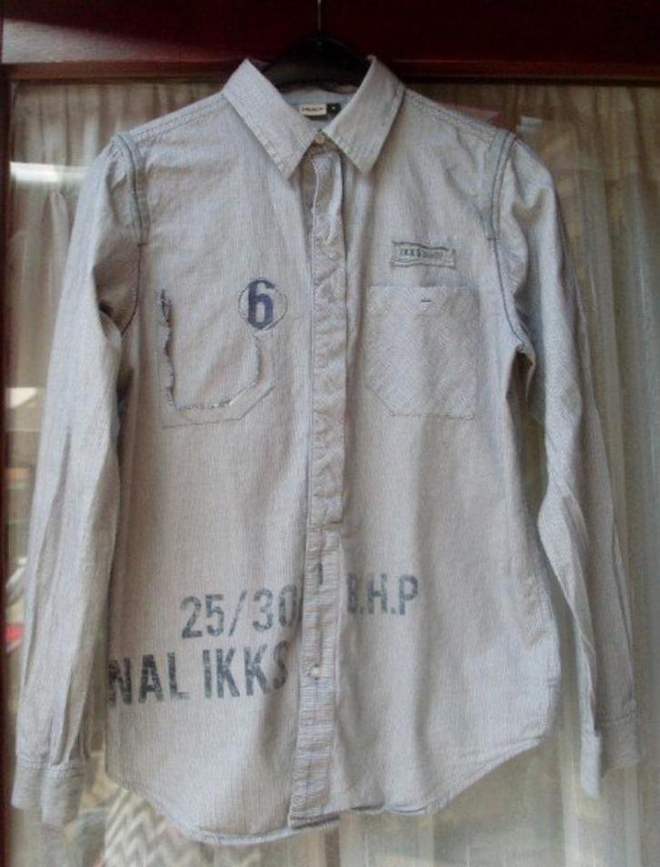 Hemd van IKKS maat XS/S, Kleding | Heren, Overhemden, Gedragen, Halswijdte 38 (S) of kleiner, Ophalen of Verzenden