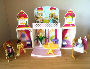 Playmobil meeneemkoffertje paleis. Koning, koningin, prinses beschikbaar voor biedingen