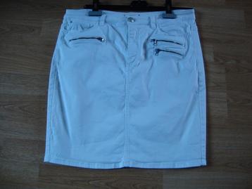 Rokje Esprit, maat 42, wit, Taille 42/44 (L), Enlèvement ou Envoi, Au-dessus du genou, Porté
