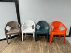 Stapelbare stoelen markant, Huis en Inrichting, Stoelen, Ophalen of Verzenden, Blauw, Kunststof