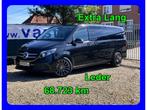 Mercedes-Benz V 220 d XXL - LWB - A3 - Extra Lang / Leder /, Auto's, Mercedes-Benz, Automaat, Monovolume, USB, Zwart