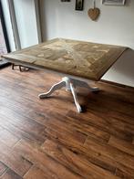 Mooie landelijke eettafel van oa steigerhout te koop, Huis en Inrichting, Tafels | Eettafels, Ophalen, Landelijk warm, Vierkant