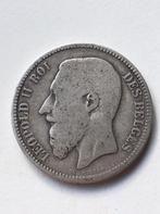 België 2 Franc Leopold I 1867, Postzegels en Munten, Ophalen of Verzenden