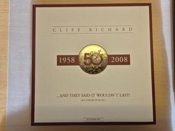 CD box Cliff Richard 50the anniversary beschikbaar voor biedingen