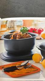 Tupperware Ultro pro 3L - drie stuks ovenbestendig, Ophalen of Verzenden, Zo goed als nieuw, Blauw, Bak of Kom