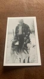 Met hond, Enlèvement ou Envoi, Image pieuse