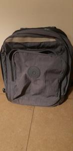 Kipling, stof, blauw-grijs, Ophalen, Gebruikt, Blauw